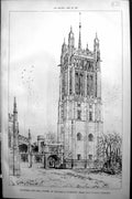 Old Bell Tower Michael'S Coventry Paley Asutin Builder 1891 Architect Victorian