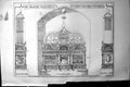 Original Old Antique Print Builder 1891 Mildmay Monument St. Mary'S Chelmsford