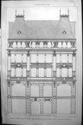 Old Berlin Street Architecture Werder-Haus Buildings Alfred Messel Bu
