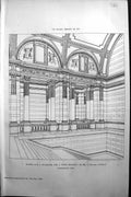 Old Print Design Staircase Town Mansion Davison Builder 1891 Architecture 19th