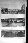 Old Seien Bridge Paris Ponte Marie Michel Pont-Viaduc Builder 1891 Ar Victorian