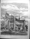 Old Builder 1891 Architecture Church St. Peter Paul Charlton Dover Br 19th