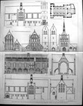 Old Builder 1891 Architecture Plan Church Peter Paul Charlton Dover B 19th