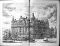 Antique Print Builder 1891 Architecture Maida Vale Mansions Boehmer Gibbs 19th