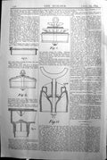 Antique Old Print Builder 1894 Details Rural Water Supple Various Forms Pumps