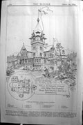 Old Naeson Villa Christiania Norge Hagman Folke Builder 1894 Architec Victorian