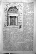 Old Doorway Dwelling House Chicago Oscar Tolhurst Builder 1894 Archit Victorian