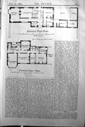 Old Ground Floor Plan House Elstree Fifield Chipping Builder 1894 Arc Victorian