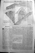 Old Tewkesbury Abbey Clear Storey Presbytery Builder 1894 Architectur Victorian