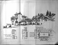 Original Old Antique Print Builder 1894 Architecture Country Retreat Prentice