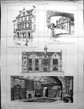 Old Builder 1894 Architecture Hill Wooton Warwickshire Darlington Kin 19th