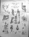 Old Builder 1894 Architecture John Sherwell Corder Bench Ends AngliaVictorian