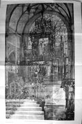 Old Builder 1894 Architecture Proposed Reredos Holy Trinity Church Ch 19th