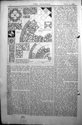 Antique Print Builder 1896 Architecture Kirkstall Abbey Tiles Paving Chapel