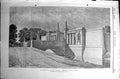 Antique Old Print Builder 1896 Architecture Entrance Country Mansion Lucas 19th