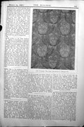 Old Print De Morny Wall Paper Designed Beresford Builder 1896 Decoration 19th