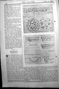 Original Old Antique Print Builder 1896 Architecture Abbey Dore Herefordshire