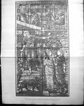 Old 1896 Moses Leaving Court Pharaoh Memorial Window General Lee Paul 19th