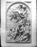 Old Builder 1896 Sculptured Relief Triumph Republic Dalou Mairie Pari 19th