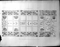 Old Antique Print Builder 1896 Decoration Ceiling Douglas Castle Whall 19th
