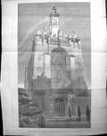 Old Builder 1896 Architecture Front Proposed Church St. Andrew Boscom 19th
