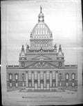 Old Builder 1896 Architecture Imperial Law Courts Leipsic Ludwig Hoff 19th