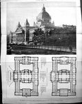Old Plan Imperial Law Courts Leipsic Ludwig Hoffmann Builder 1896 Arc 19th
