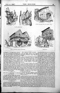 Old Elizabethan House West Street Blue Anchor Lane Norman Doorway 1896 19th
