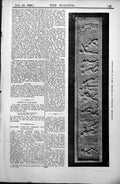 Antique Old Print Bas Relief Procession Children Miss E M Rope Sculptor 1896