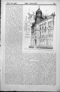 Original Old Antique Print Temple Dale Street Bank England Liverpool 1896 19th