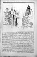 Old Warehouses Paradise St Parker Church St Facade Market Eliot St 1896 19th