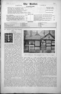 Original Old Antique Print Bit Manchester Part Chetham College Library 1896