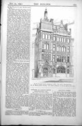 Old London St Architecture 52-53 Parliament St H Huntly-Gordon Arch 1896
