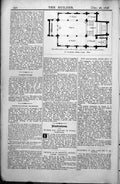 Old Print St Swithuns Hither Green Lewisham Plan E Newton Architect 1896 19th