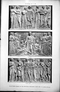 Old Sculptured Frieze Municipal Buildings Bath G A Lawson Sculptor 1896 19th