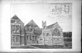 Old Plan New Chapel Additions Schools Springfield East Grinstead 1896 Victorian