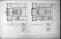 Old Print Plans Museum Extension And School Science Liverpool Brydon 1896 19th