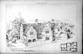 Antique Print New Farmhouse Orchardleigh Somerset Plan Vaughan Johnson 1896