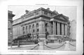 Antique Old Print Sessions Court Liverpool Messrs F & G Holme Architects 1896