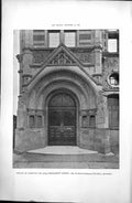 Old Detail Doorway Nos 52-53 Parliament Street Huntley Gordon Arch 1896