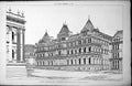 Old Print Leeds Architecture Municipal Buildings G Corson Architect 1896 19th