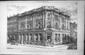 Old Print Leeds Architecture York City & County Bank Smith & Tweedale Arch 1896