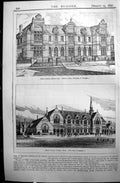 Old Board School Severn Road Richards Budgen Grange Town Vaughan 1897 Victorian