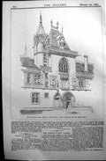 Old House Jacques Coeur Bourges Starmer Hack Builder 1897 Architectur Victorian