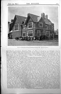 Old Builder 1897 Architecture St. Edmund'S Parochial Buildings Missio Victorian