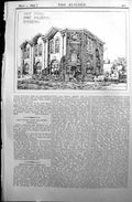 Old Antique Print Store Fort Salisbury Rhodesia Builder 1897 Architecture 19th