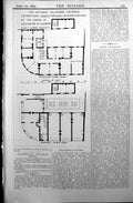 Old Builder 1897 Architecture Floor Plan Shops Offices Wellington Str Victorian