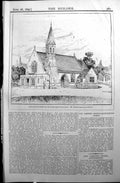 Old 1897 Architecture Cemetery Chapel Northampton Corporation Herbert Victorian