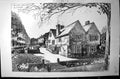 Antique Old Print Limes Edwalton Cox Brewill Baily Builder 1897 Architecture