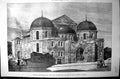 Old Print Builder 1897 Architecture Cardiff New Synangogue Delissa Joseph 19th